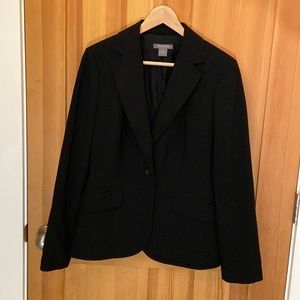 Ann Taylor, black blazer, size 8